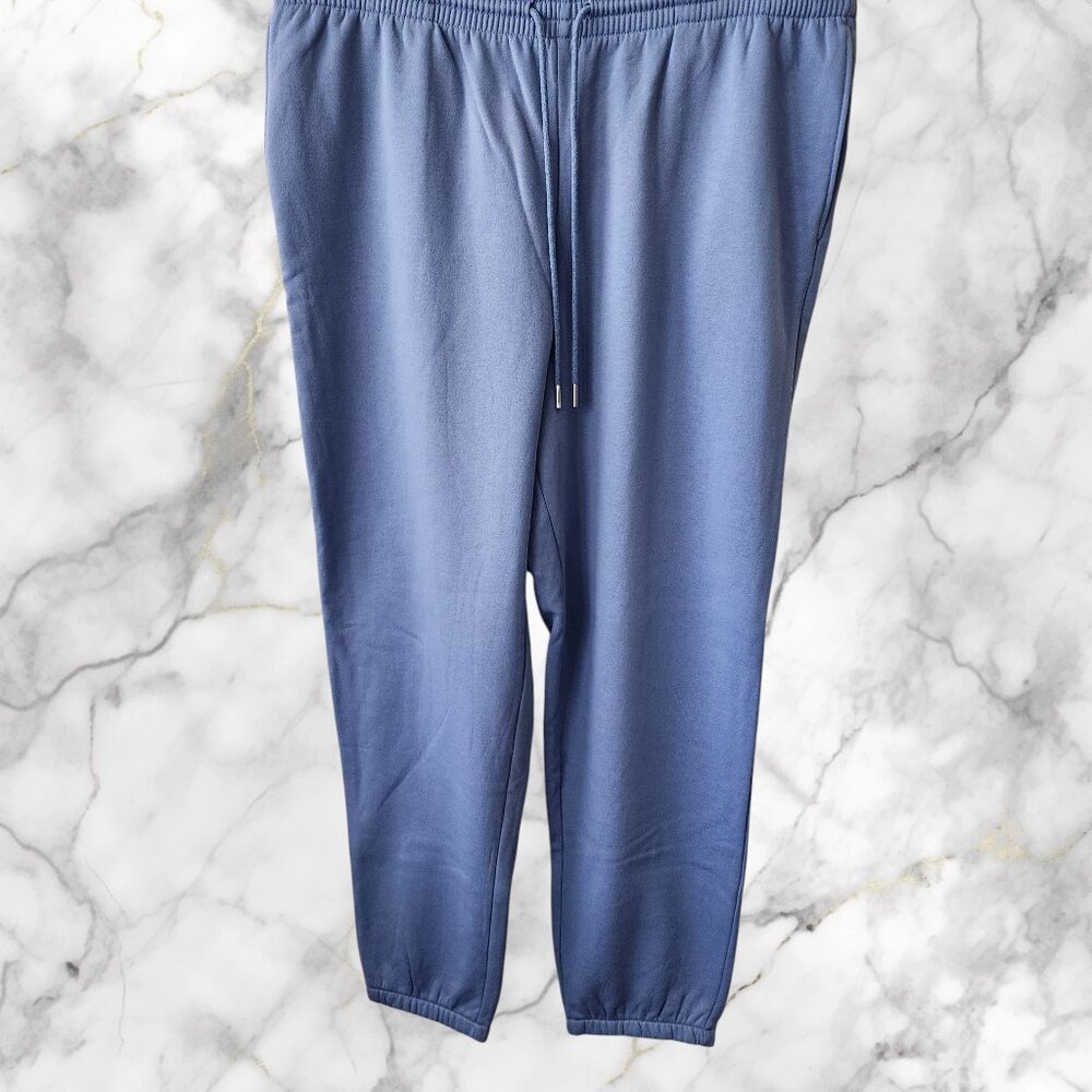 H&M Dusty Blue Sweat Pants Size XL